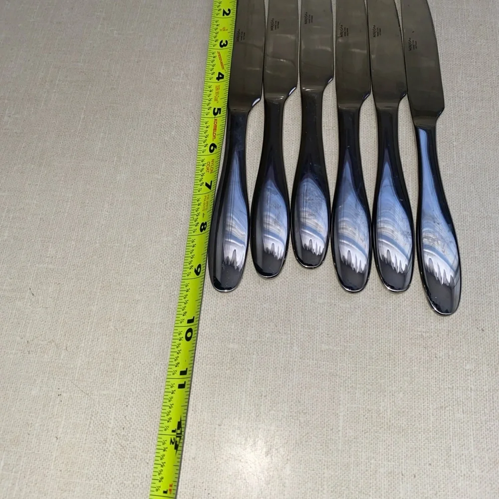 Mikasa HAMILTON  Stainless Steel Flatware Knives Set‎ Of 6